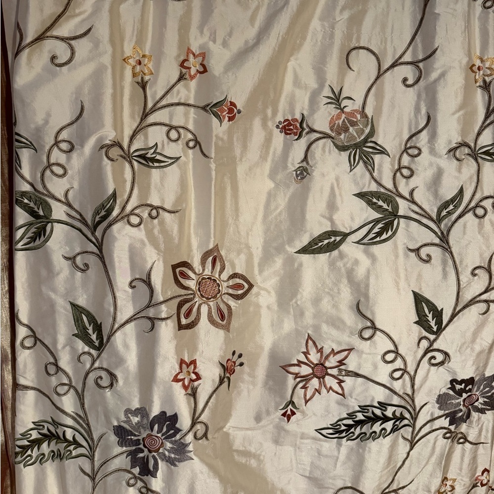 The Silk Trading Company Floral Drapes Curtains